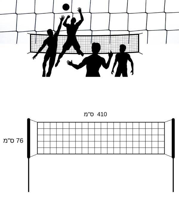 ⁦רשת כדורעף 2 מ"מ⁩ – תמונה ⁦2⁩